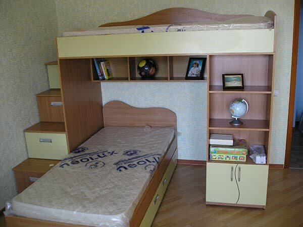 кровать-чердак мебель на заказ